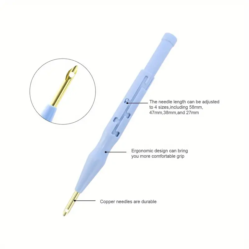 🧵 Knitting Thread Cutter Needle