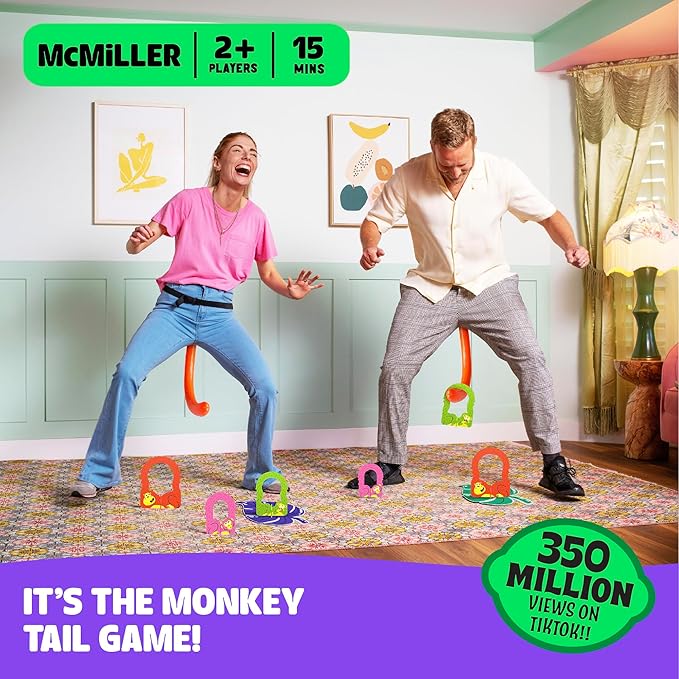 ๐ It's Bananas! The Monkey Tail Game ๐