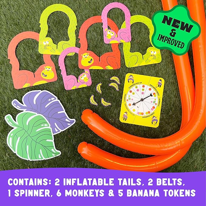 ๐ It's Bananas! The Monkey Tail Game ๐