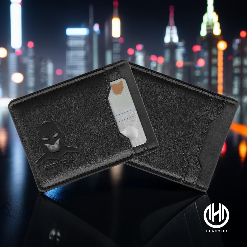 Leather Bat Wallet for Men
