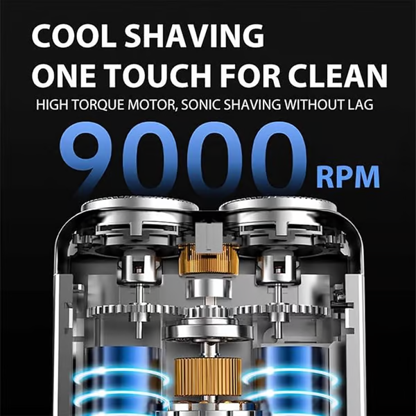 🔥Last Day 49% OFF🎁Portable Rotary Dual Ring Electric Shaver & BUY 2 FREE SHIPPING