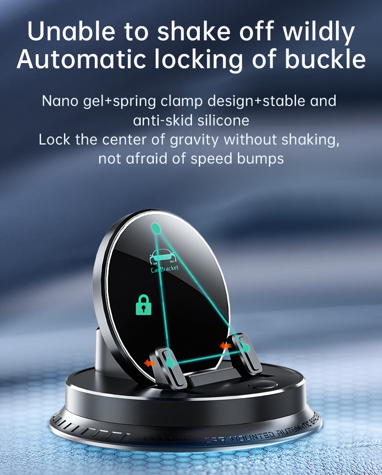 Premium Car Phone Mount for Dashboard – Anti-Slip Pad Holder for Smartphones