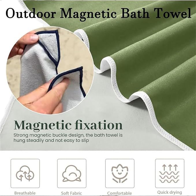 The 4-in-1 Magnetic Sand-Resistant Towel